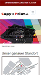 Mobile Screenshot of copyprintsh.ch