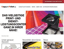 Tablet Screenshot of copyprintsh.ch